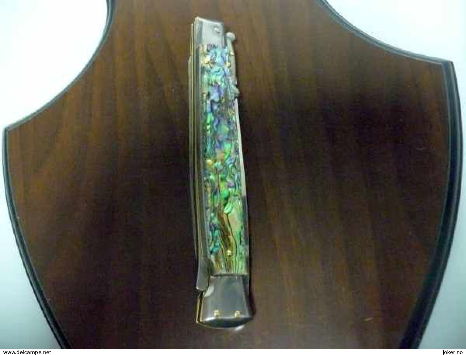 SWINGUARD-Frank Beltrame -italian stiletto- 28cm - impugnatura di abalone , dagger - modello FB 550/96D