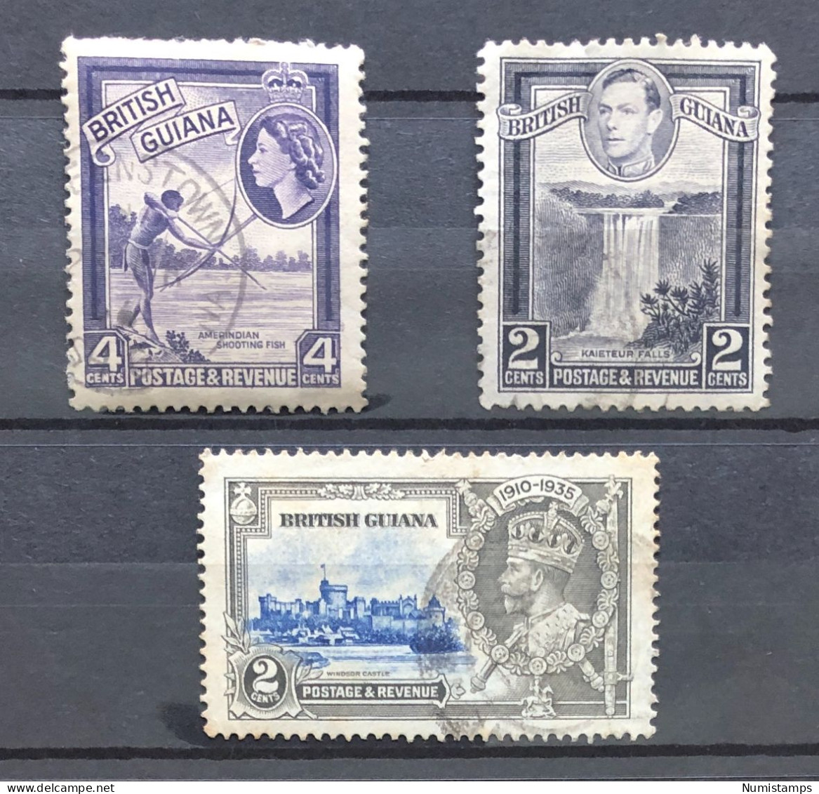 British Guiana - 1935 To 1954 - Brits-Guiana (...-1966)