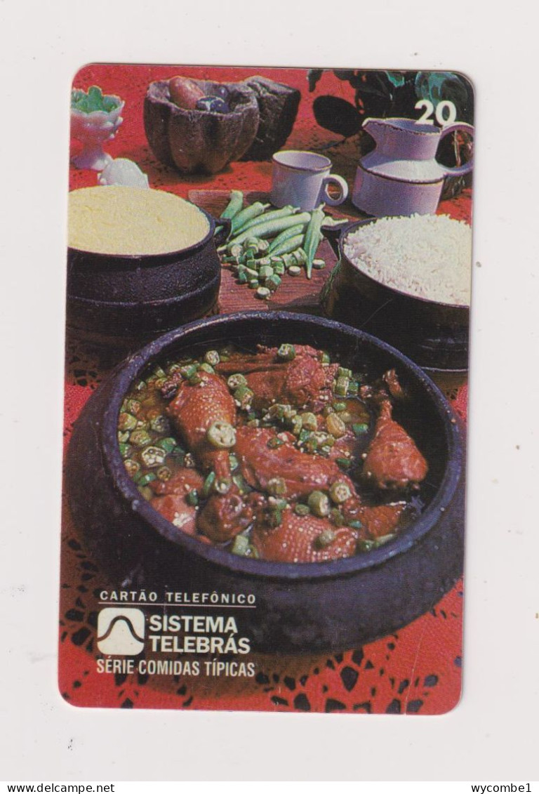 BRASIL -   Free Range Chicken Dish Inductive Phonecard - Brasilien