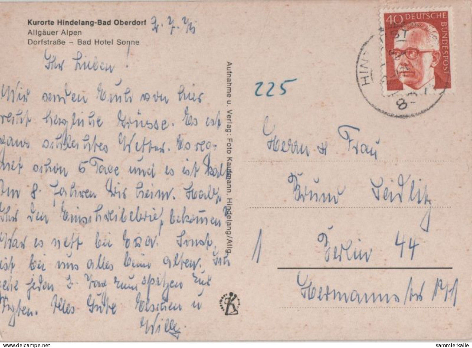 119614 - Bad Hindelang - Dorfstrasse - Hindelang