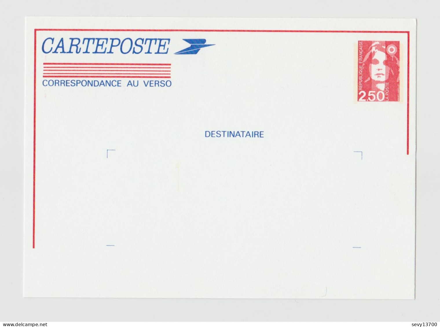 2 Carte Poste Marianne Du Bicentenaire Yvert Tellier 2806-CP1 Et 2715 - Cartes-lettres