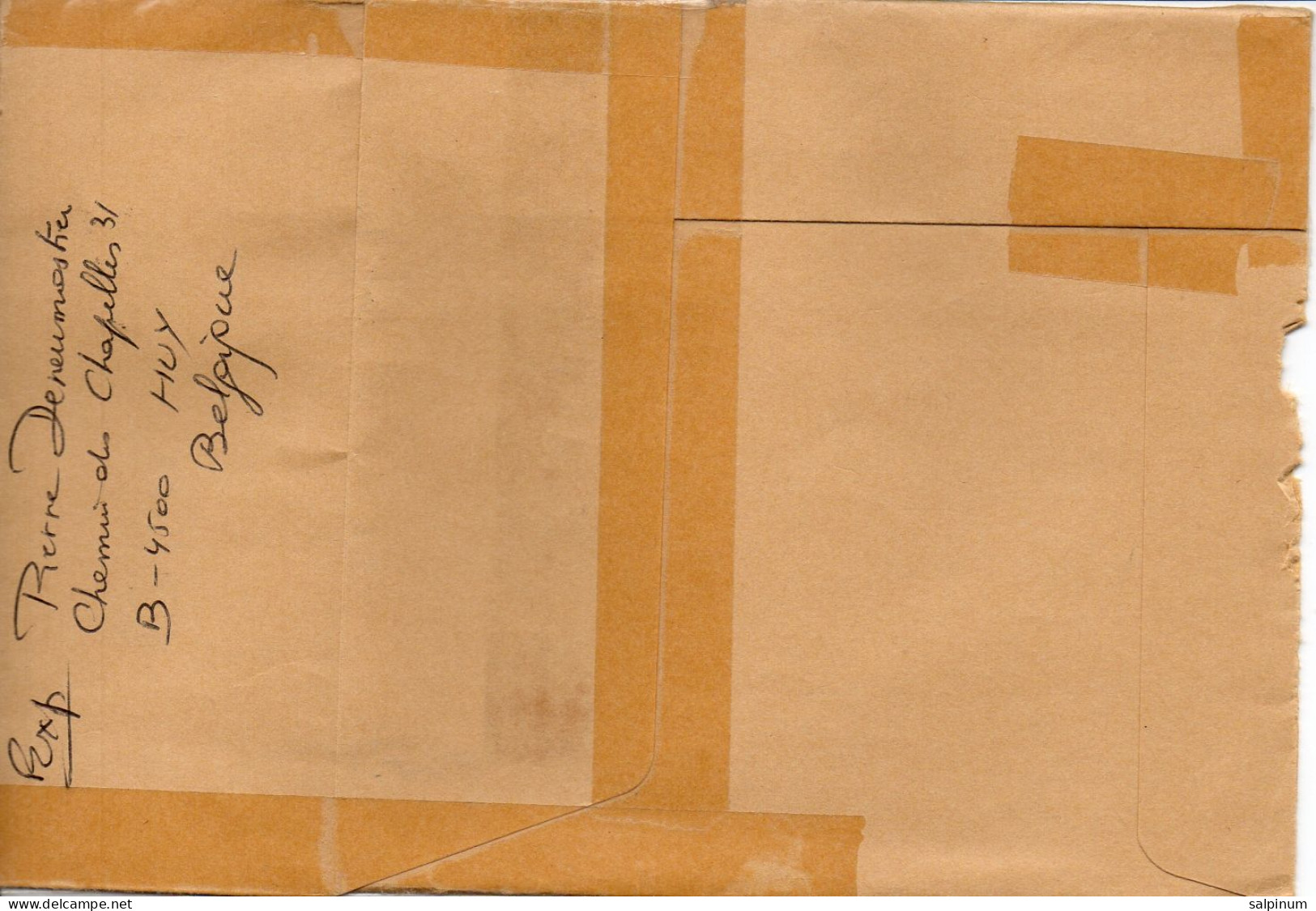 Philatelic Envelope With Stamps Sent From BELGIUM To ITALY - Lettres & Documents