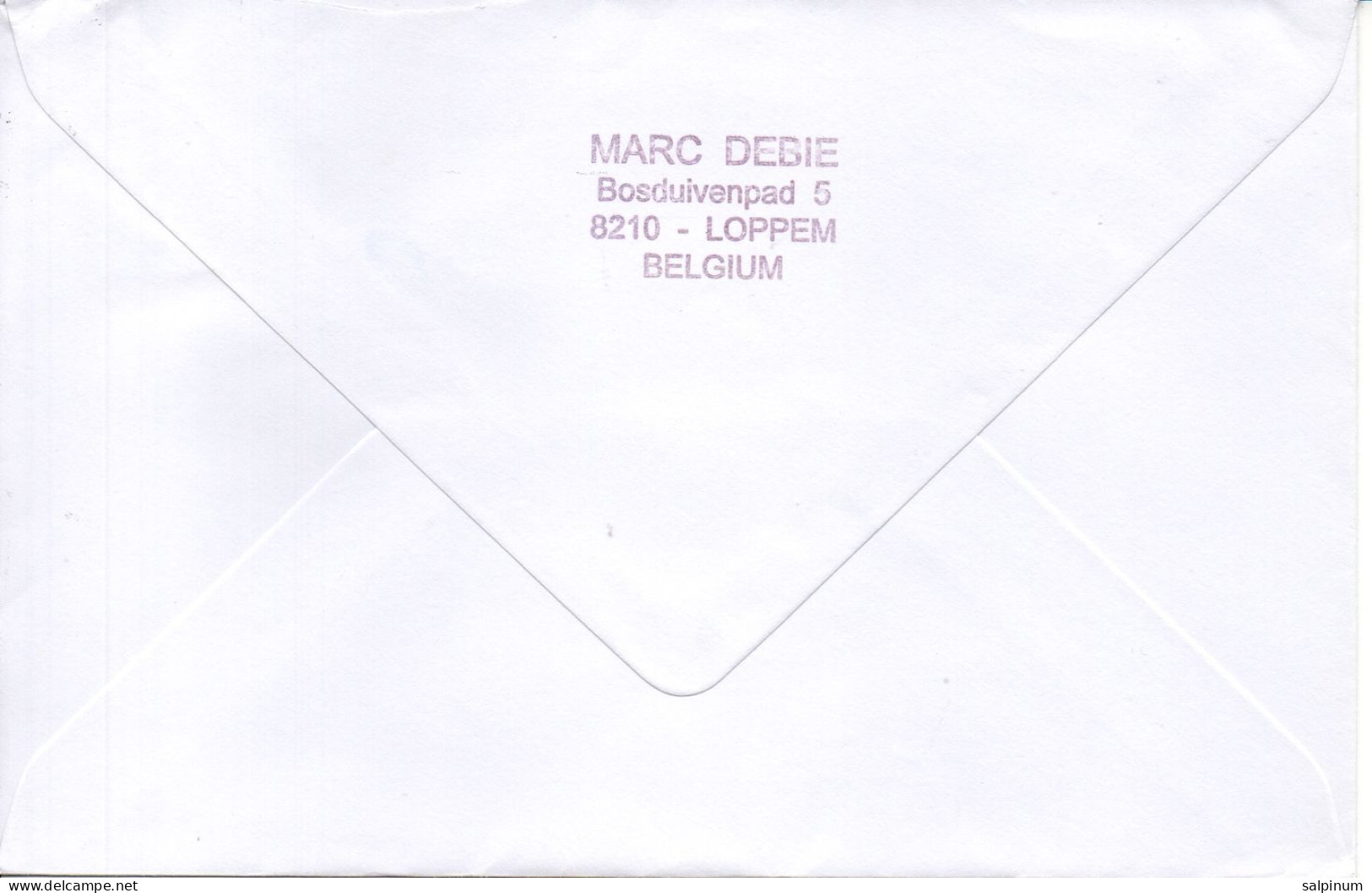 Philatelic Envelope With Stamps Sent From BELGIUM To ITALY - Briefe U. Dokumente