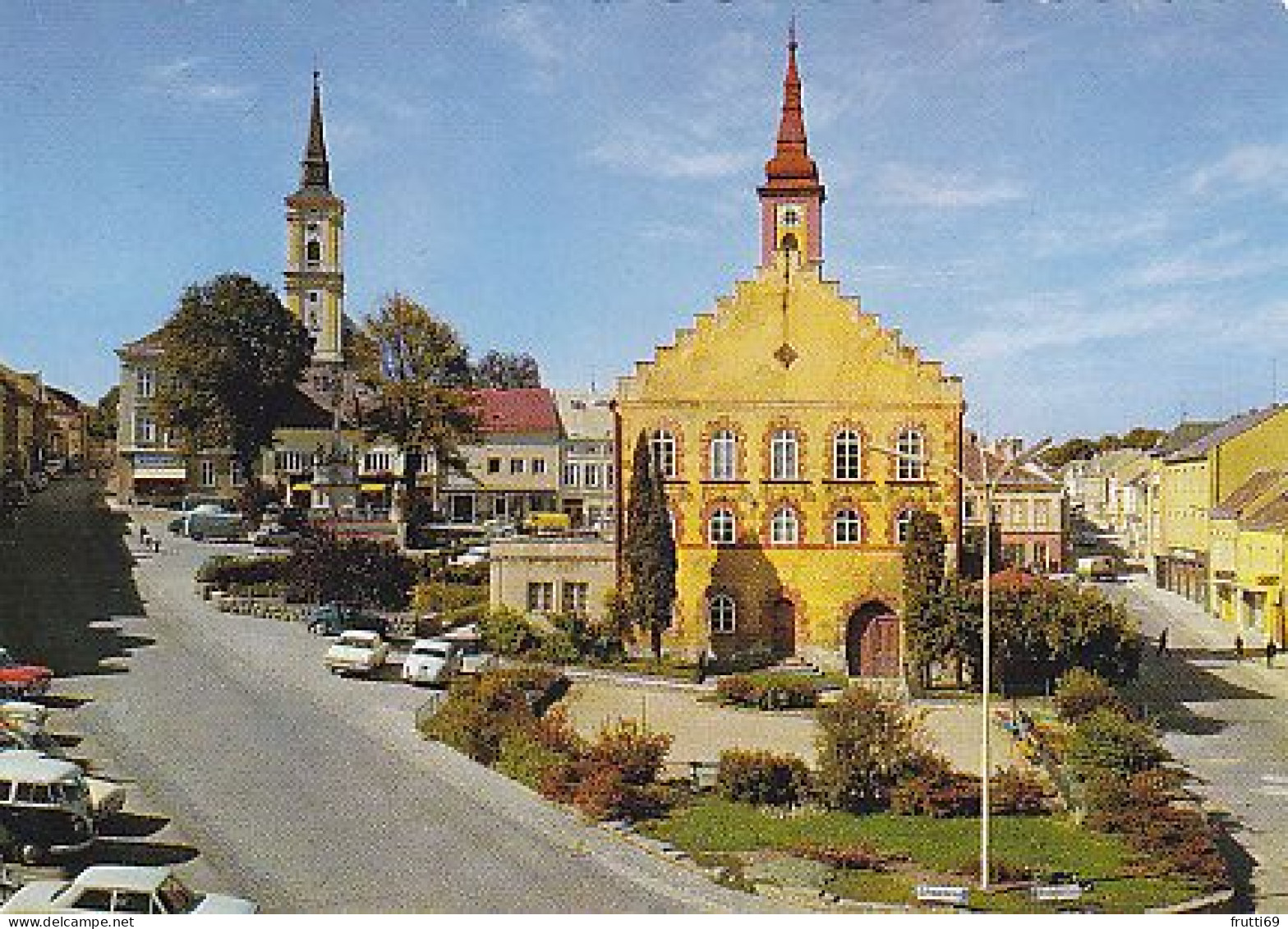 AK 208896 AUSTRIA - Waidhofen An Der Thaya - Hauptplatz Mit Rathaus - Waidhofen An Der Thaya