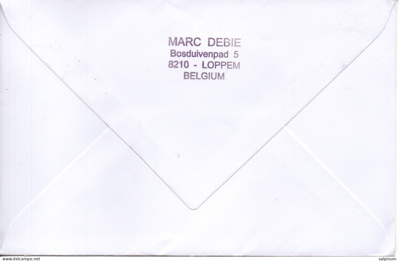 Philatelic Envelope With Stamps Sent From BELGIUM To ITALY - Brieven En Documenten