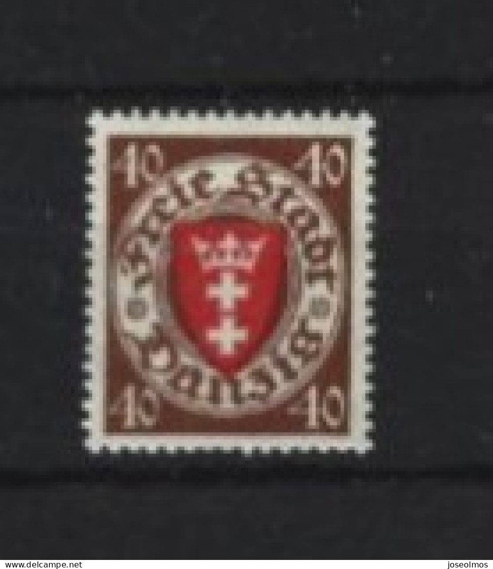 TIMBRE DANZIG GDANSK 1933 NEUF*  N°243  MI - Blocks & Sheetlets