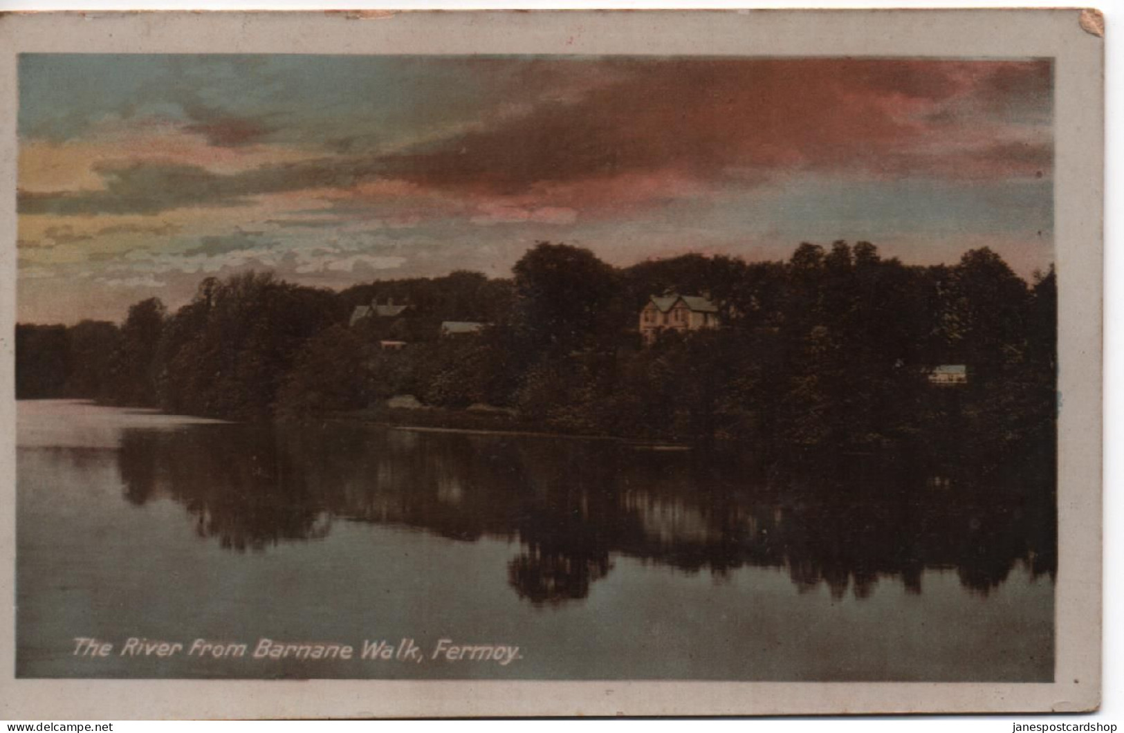 THE RIVER FROM BARNANE WALK - FERMOY - COUNTY CORK - Cork