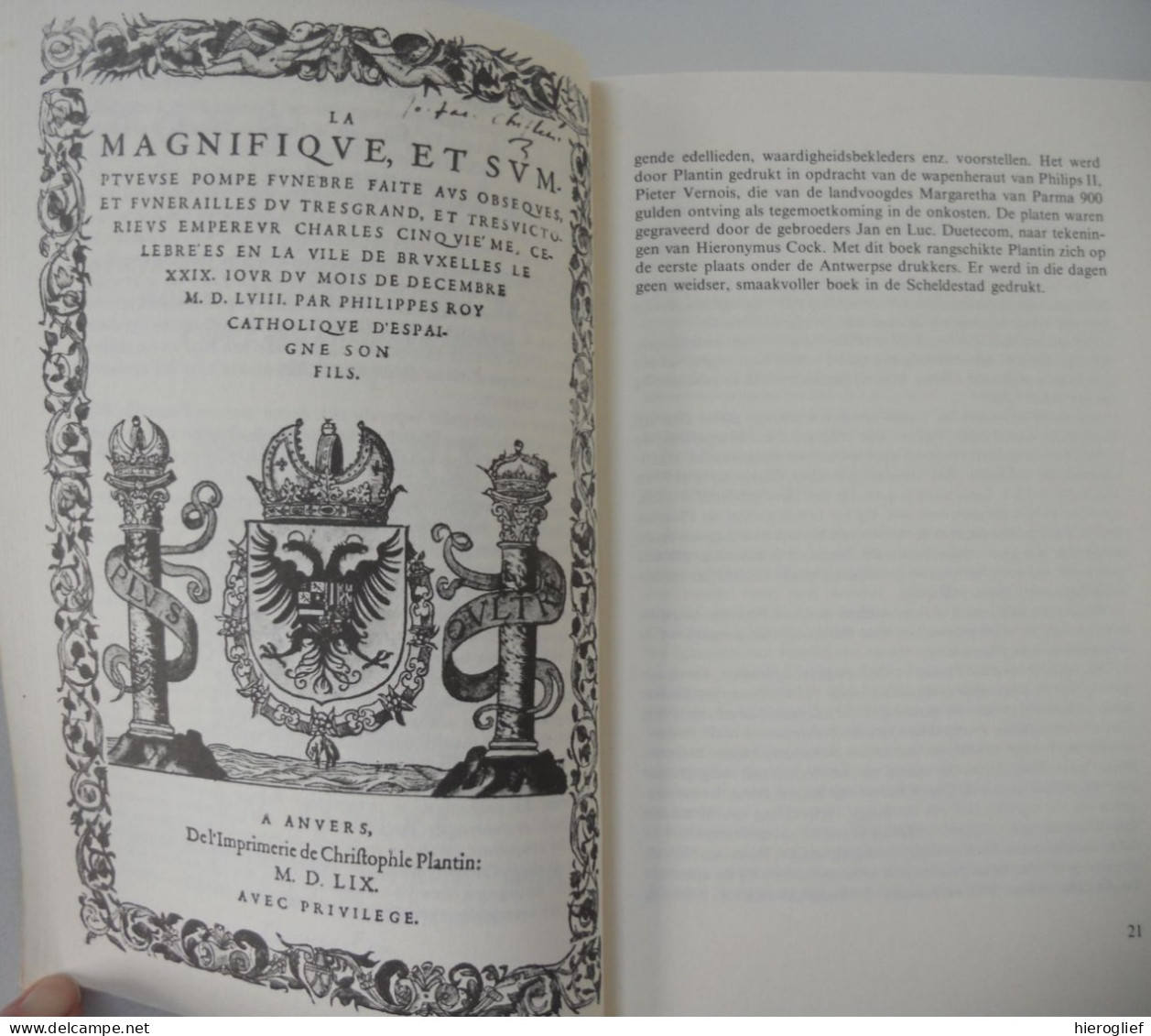 De Meesters Vd Gulden Passer -Chr Plantin Aartsdrukker V Philips II & Zijn Opvolgers Moretussen M SABBE Brugge Antwerpen - Histoire