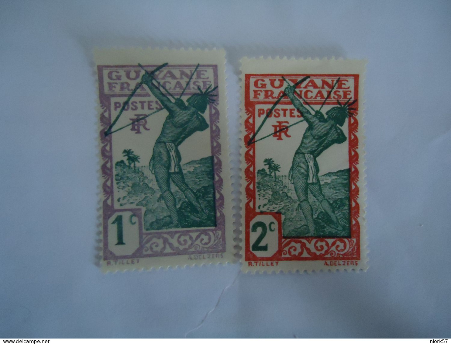 GUIANA FRANCE   MLN  STAMPS   2  SOLDIER - Neufs