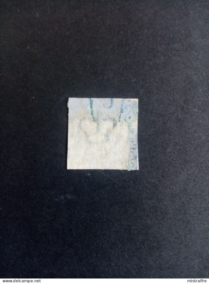 DANEMARK. 1854.  N° 3 . "  ARMOIRIES "  Filigrane Couronne / Fond Pointillé. Côte YT 2020 : 90,00 € - Used Stamps