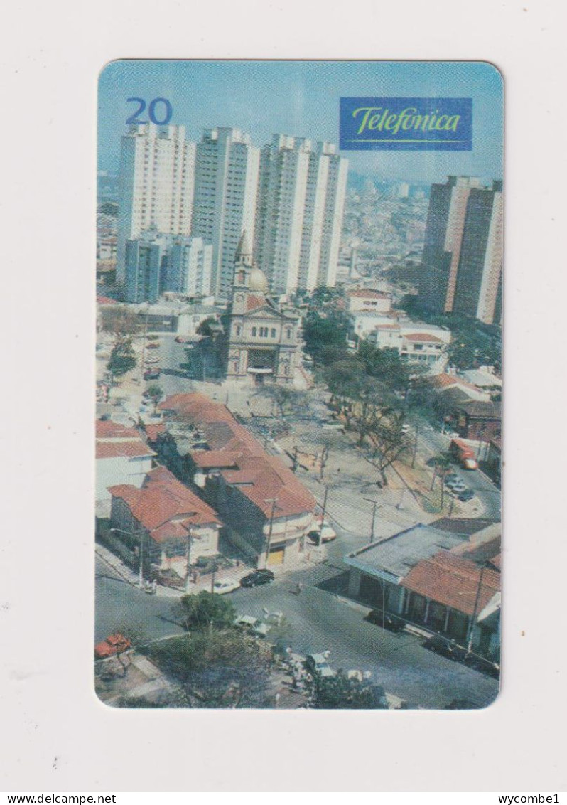 BRASIL -   Sao Paulo Inductive Phonecard - Brésil