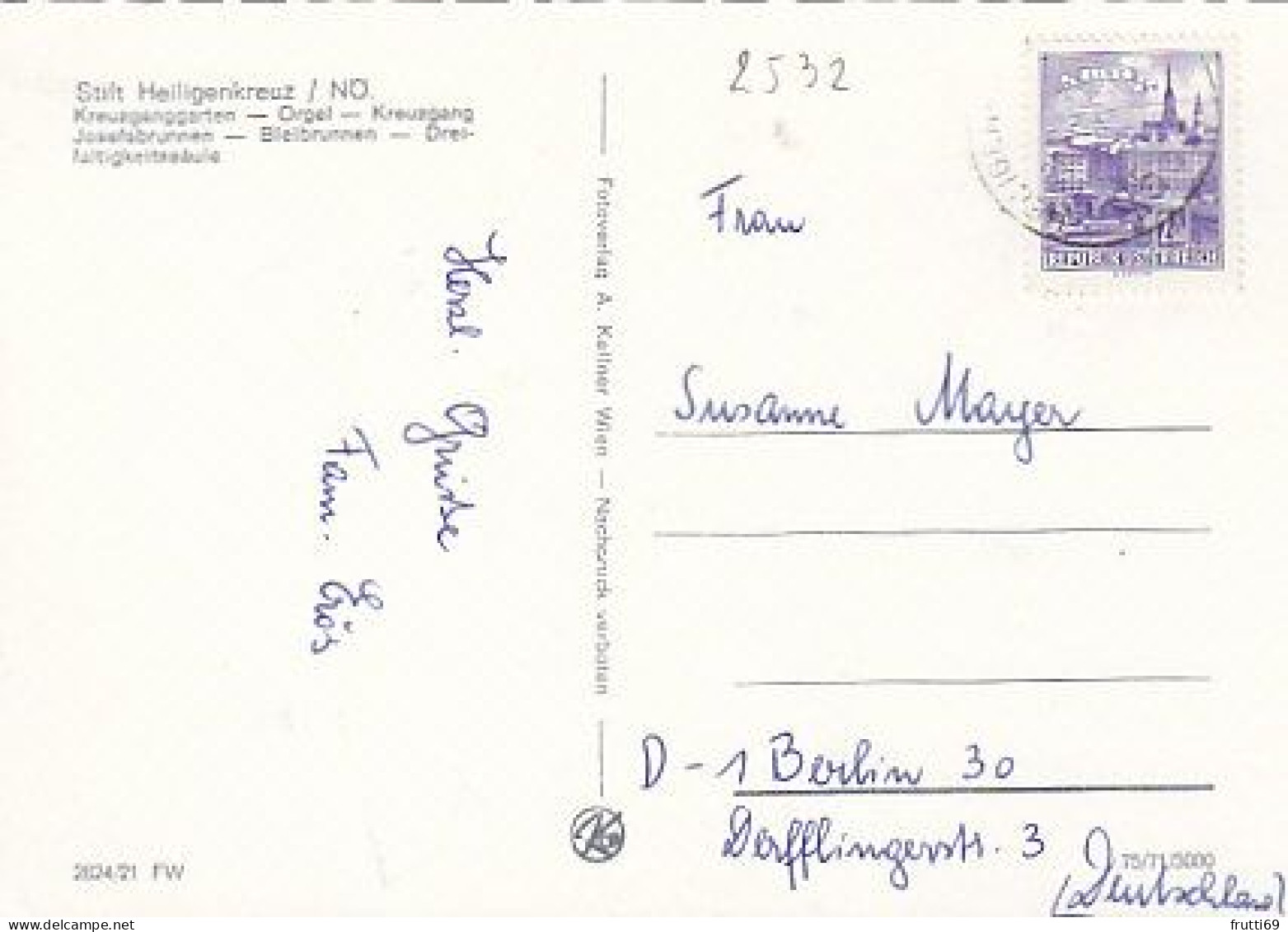 AK 208903 AUSTRIA - Stift Heiligenkreuz - Heiligenkreuz