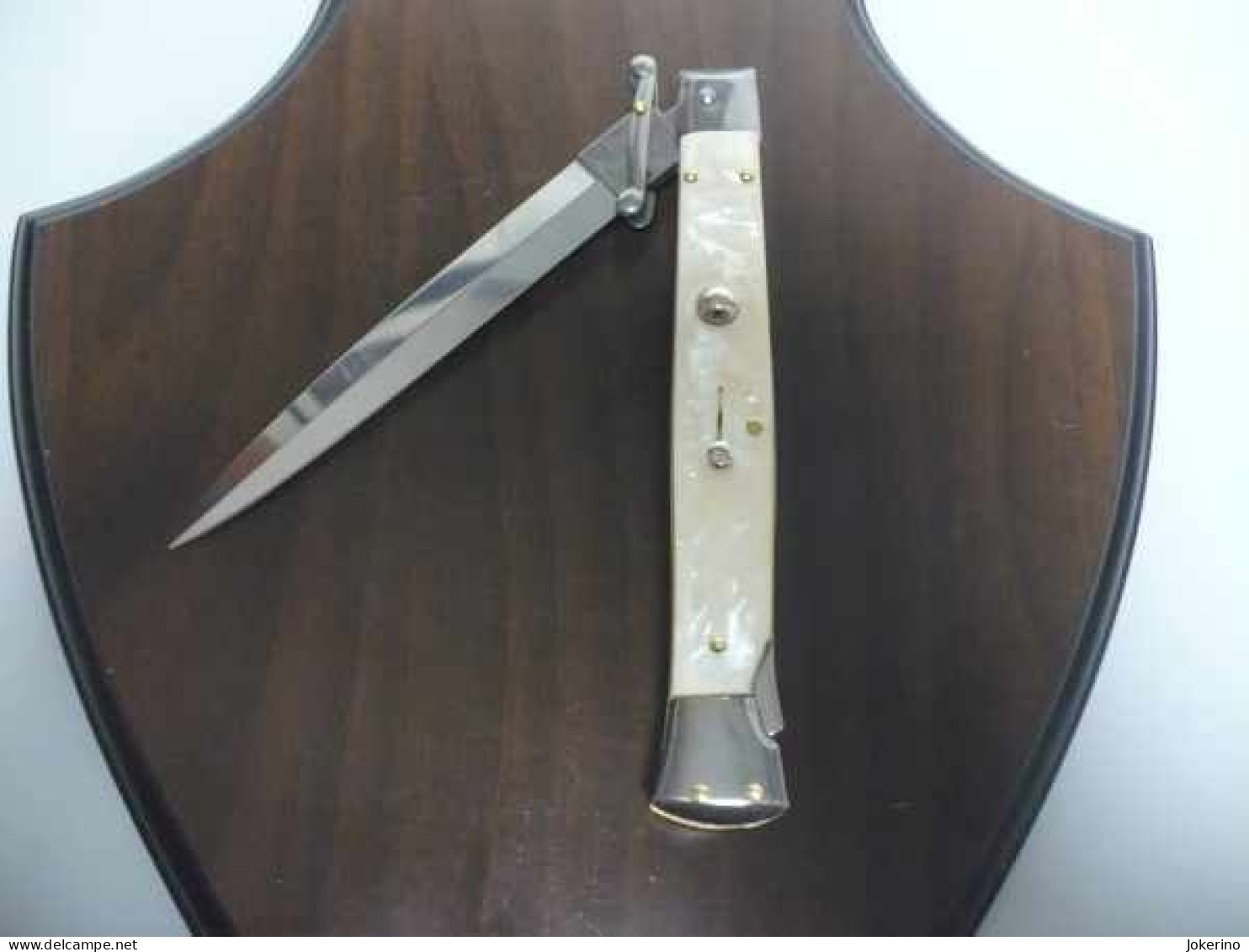 Swinguard Frank Beltrame - italian stiletto 28 cm - madreperla -mother of pearl - dagger  FB 550/96D