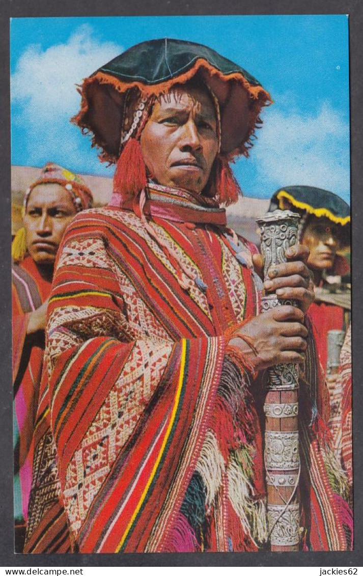 127710/ PÍSAC, Indian Mayor - Pérou