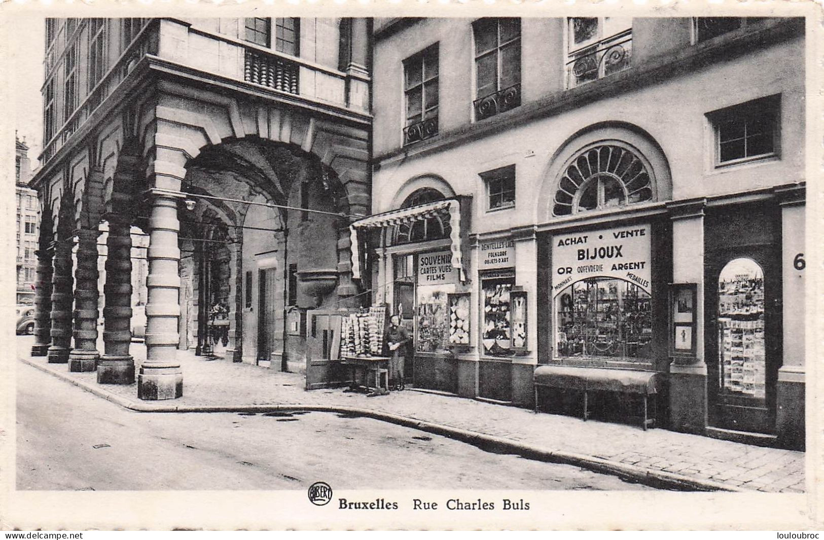 BRUXELLES RUE CHARLES BULS ACHATS VENTES BIJOUX - Brussels (City)