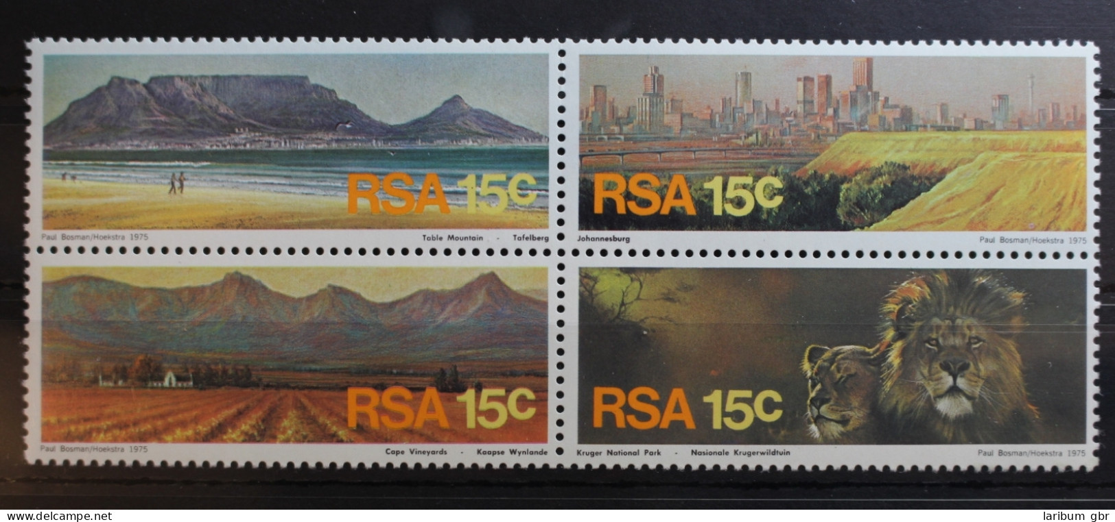 Südafrika 484-487 Postfrisch Als Viererblock #RS402 - Other & Unclassified
