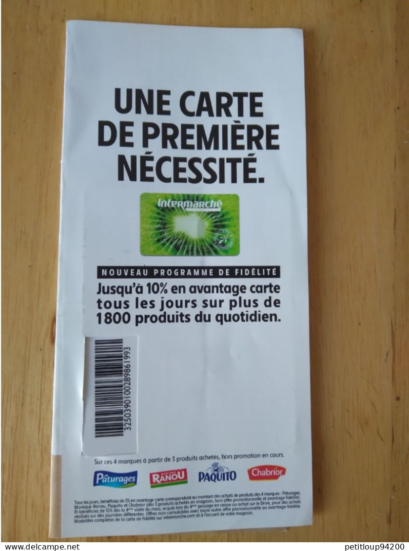 CARTE De Fidélité  INTERMARCHE - Gift And Loyalty Cards