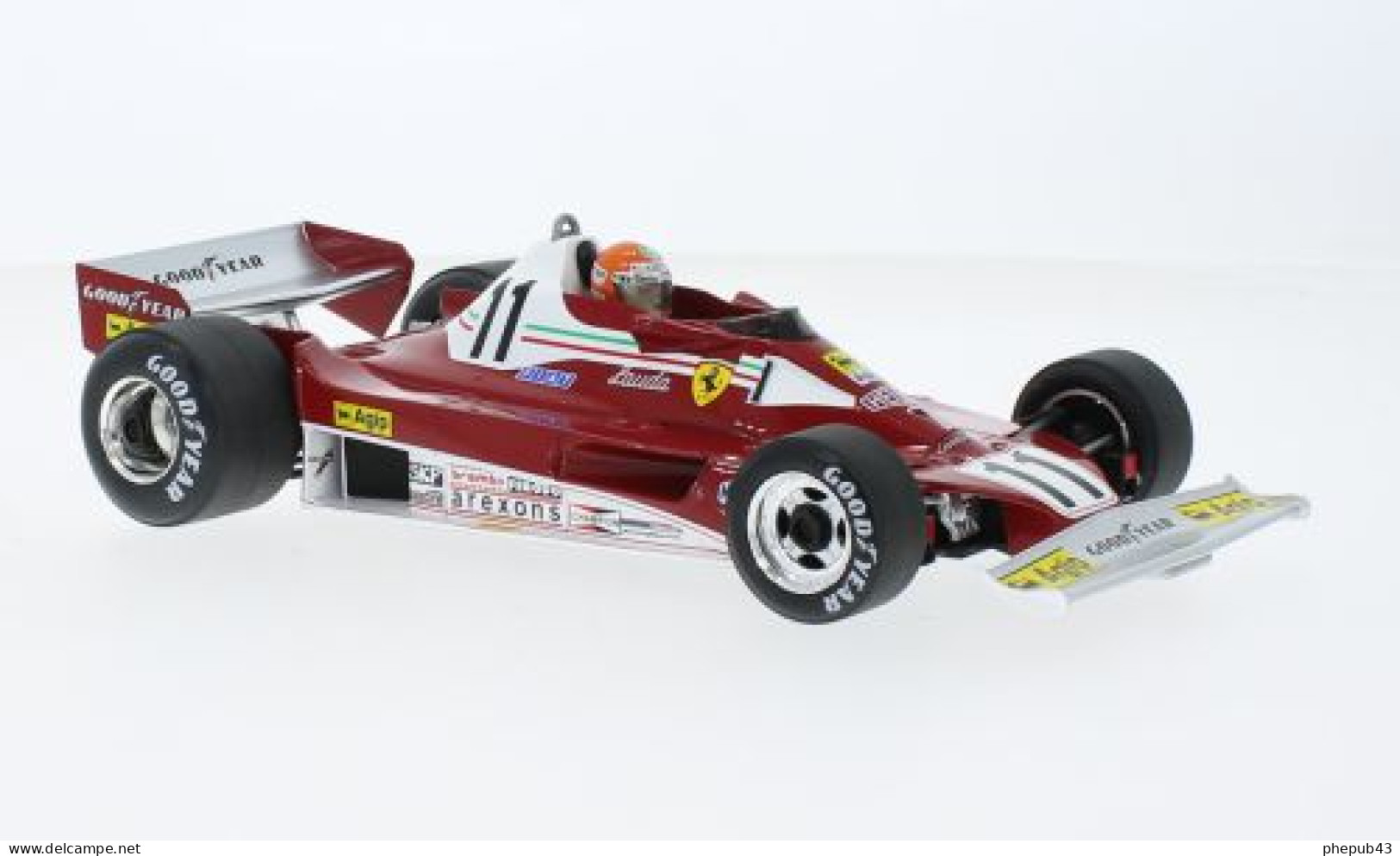 Ferrari 312T2B - GP FI Monaco 1977 #11 - Niki Lauda - Model Car Group (1:18) - Andere & Zonder Classificatie