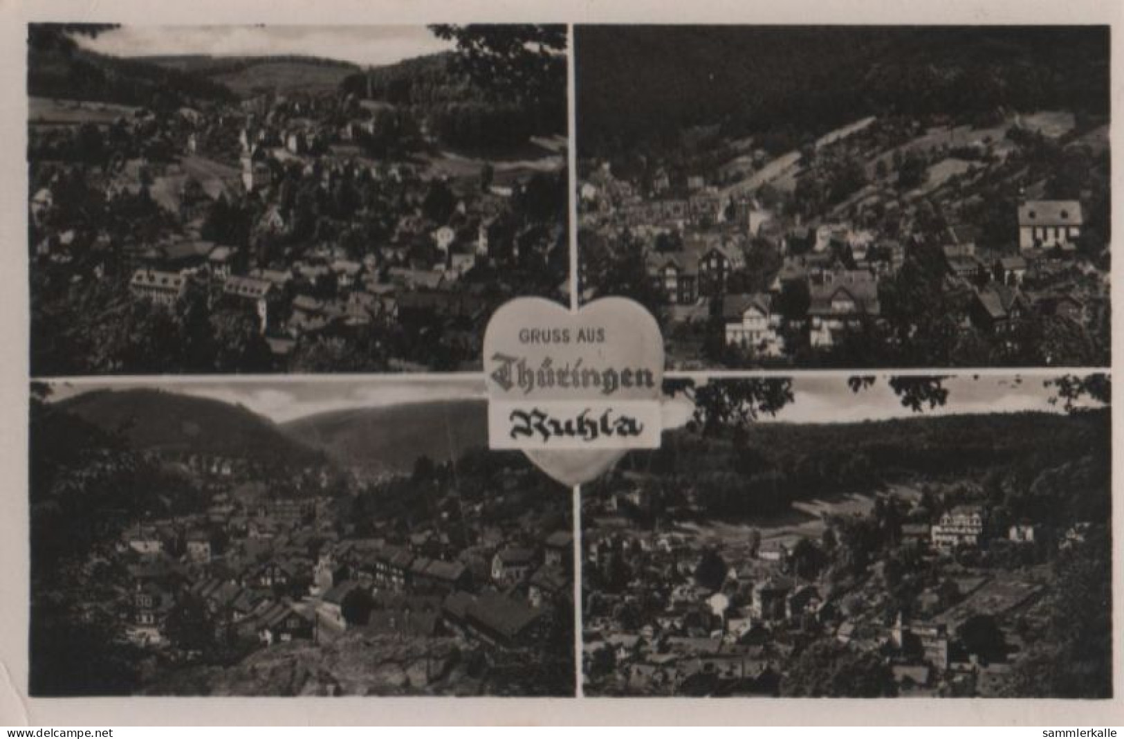 60769 - Ruhla - Mit 4 Bildern - Ca. 1955 - Bad Salzungen