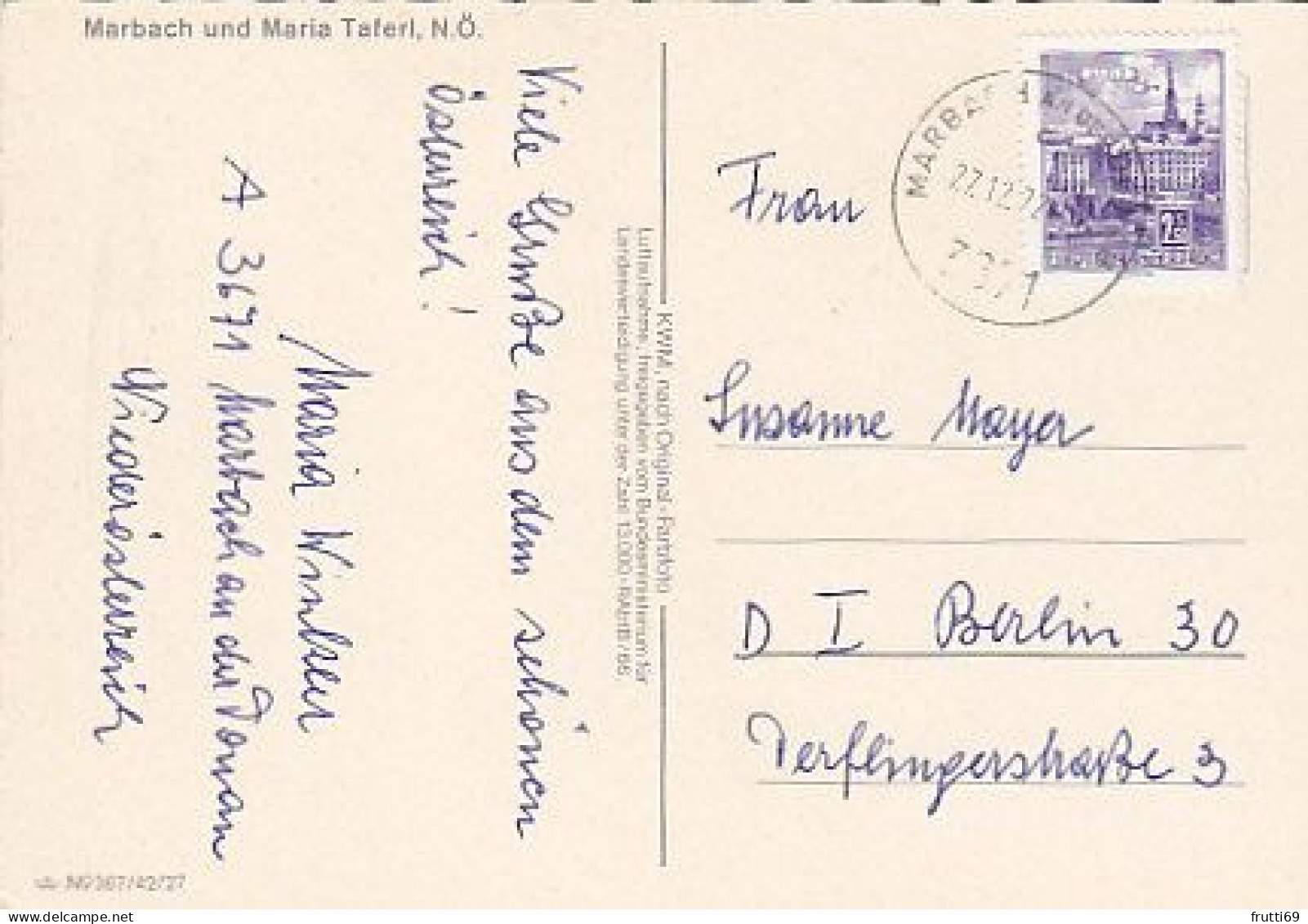 AK 208919 AUSTRIA - Marbach Und Maria Taferl - Maria Taferl