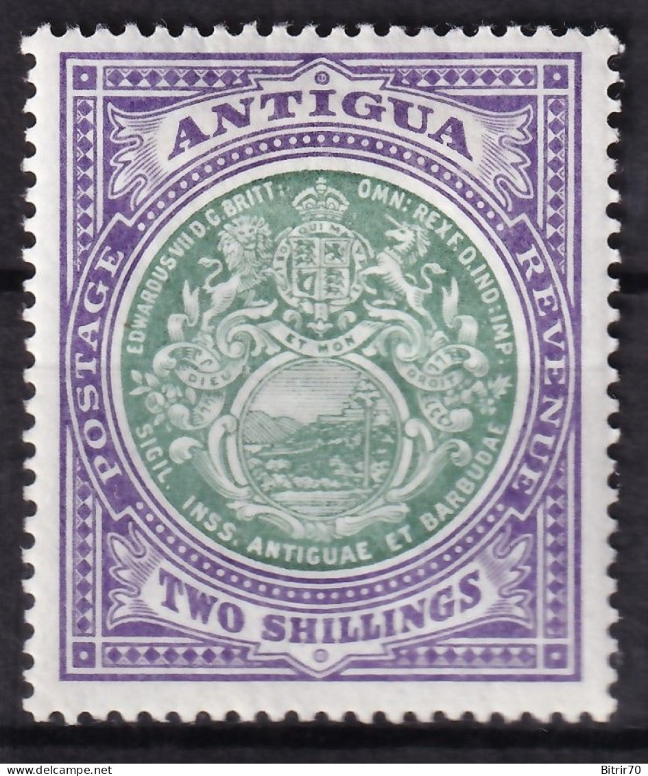 Antigua. 1903-09  Y&T. 26, MH. - 1858-1960 Kronenkolonie