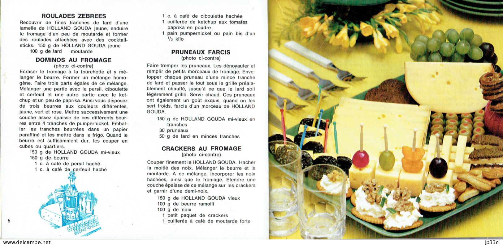 85 Recettes Au Fromage Hollandais (Office Néerlandais Des Produits Laitiers, 48 Pages) - Gastronomie