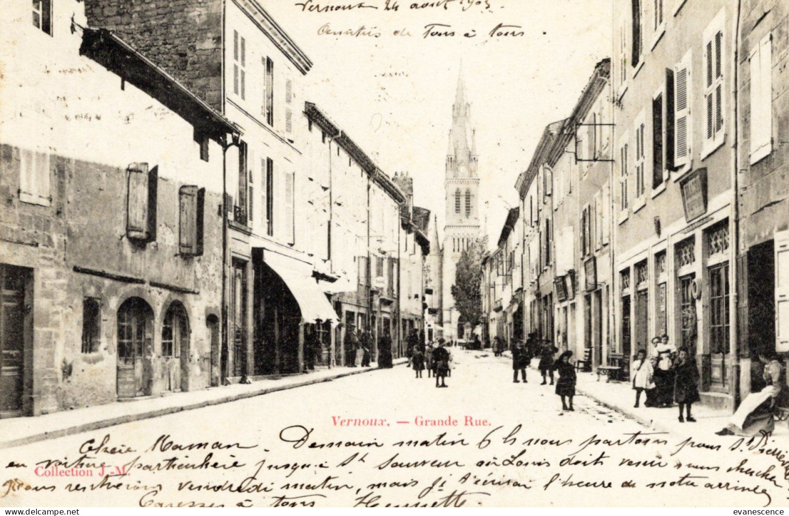 07 : Vernoux : Grande Rue   ///   Ref.  Mars 24 /// N° 29.479 - Vernoux