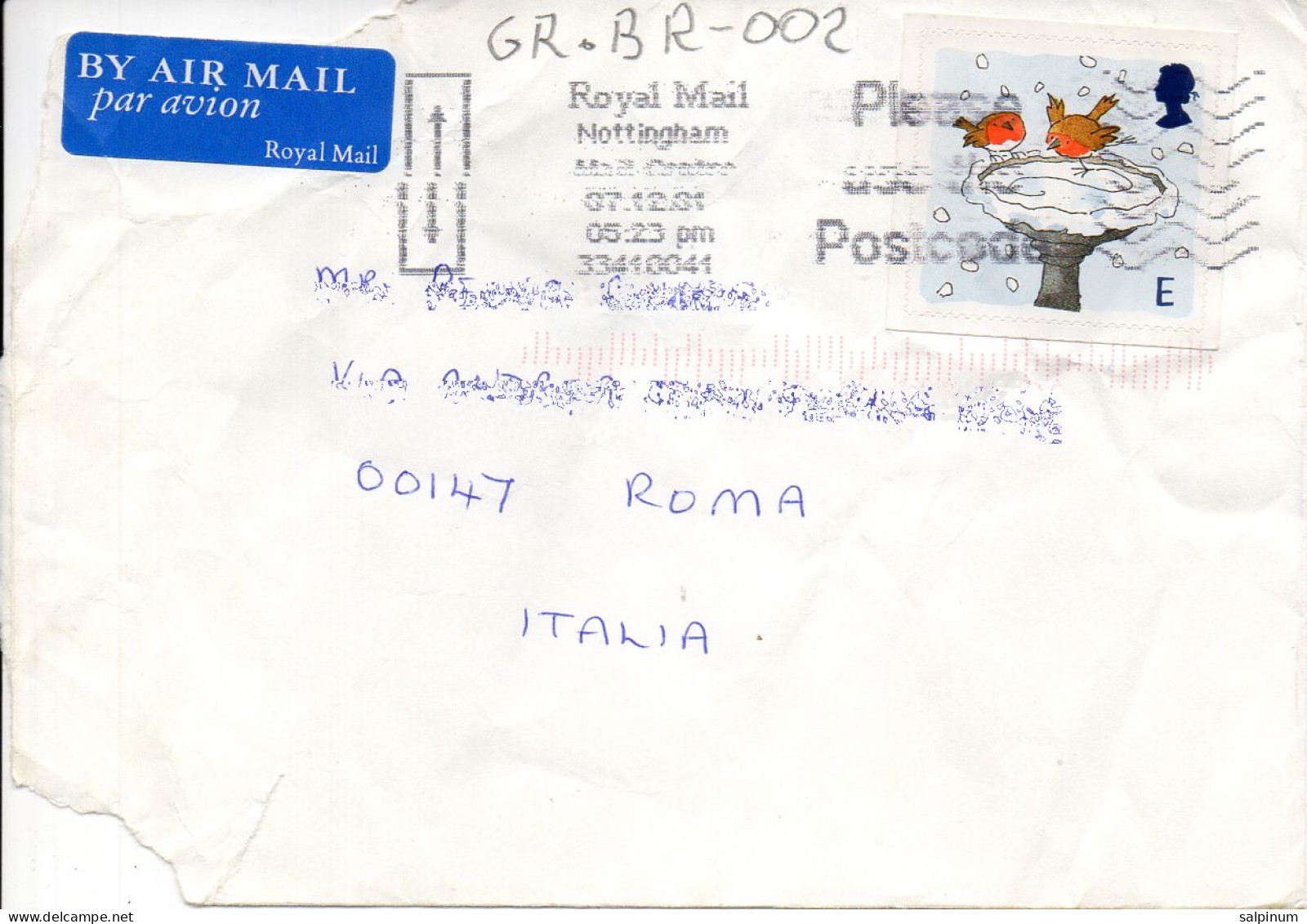 Philatelic Envelope With Stamps Sent From UNITED KINGDOM To ITALY - Storia Postale