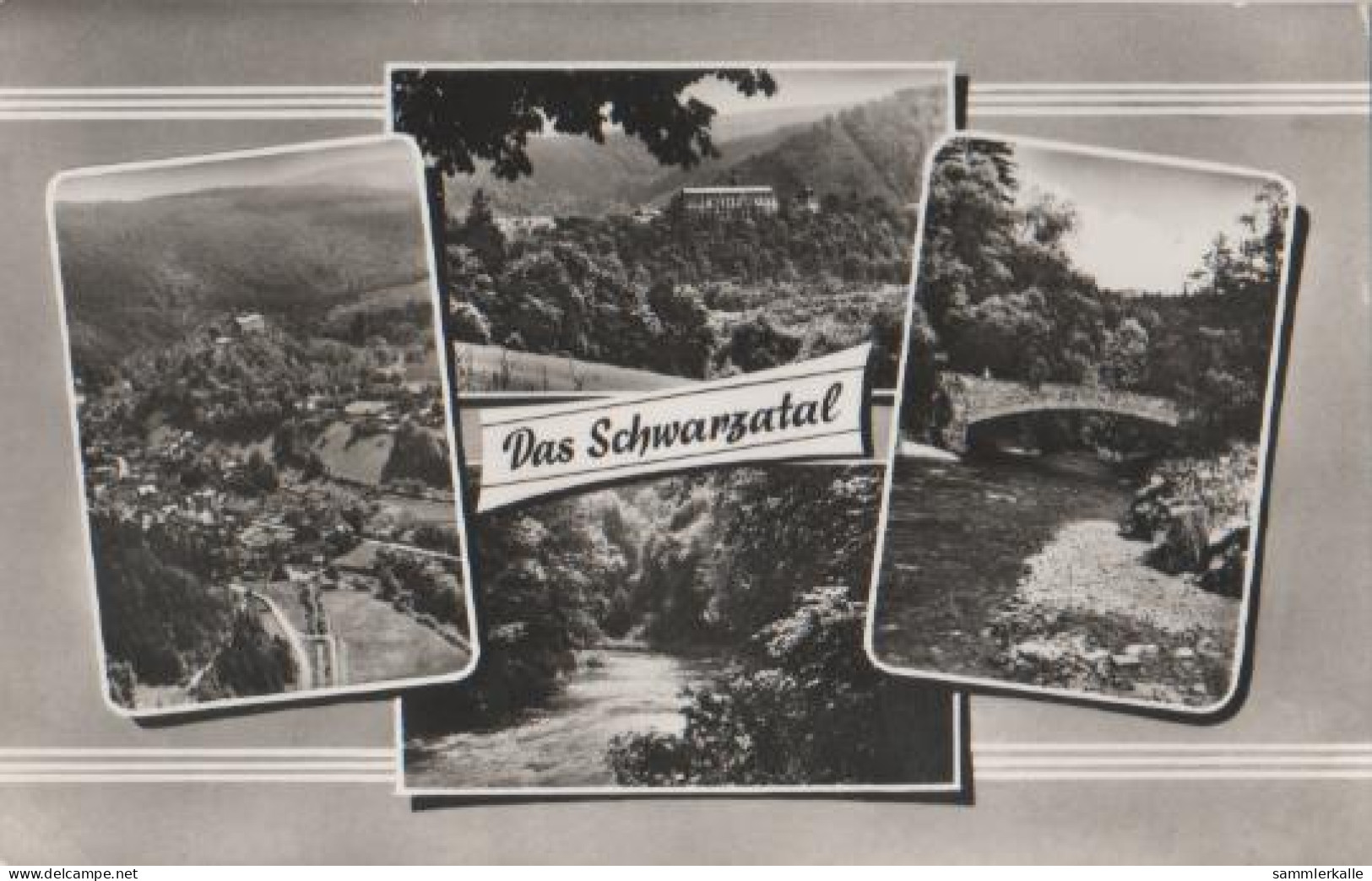 16887 - Das Schwarzatal - Ca. 1965 - Schmalkalden