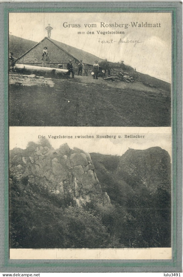 CPA (68) Environs De THANN - Carte GRUSS-Multivues En 1908 - Ferme-Auberge-Refuge WALDMATT - Wittenheim