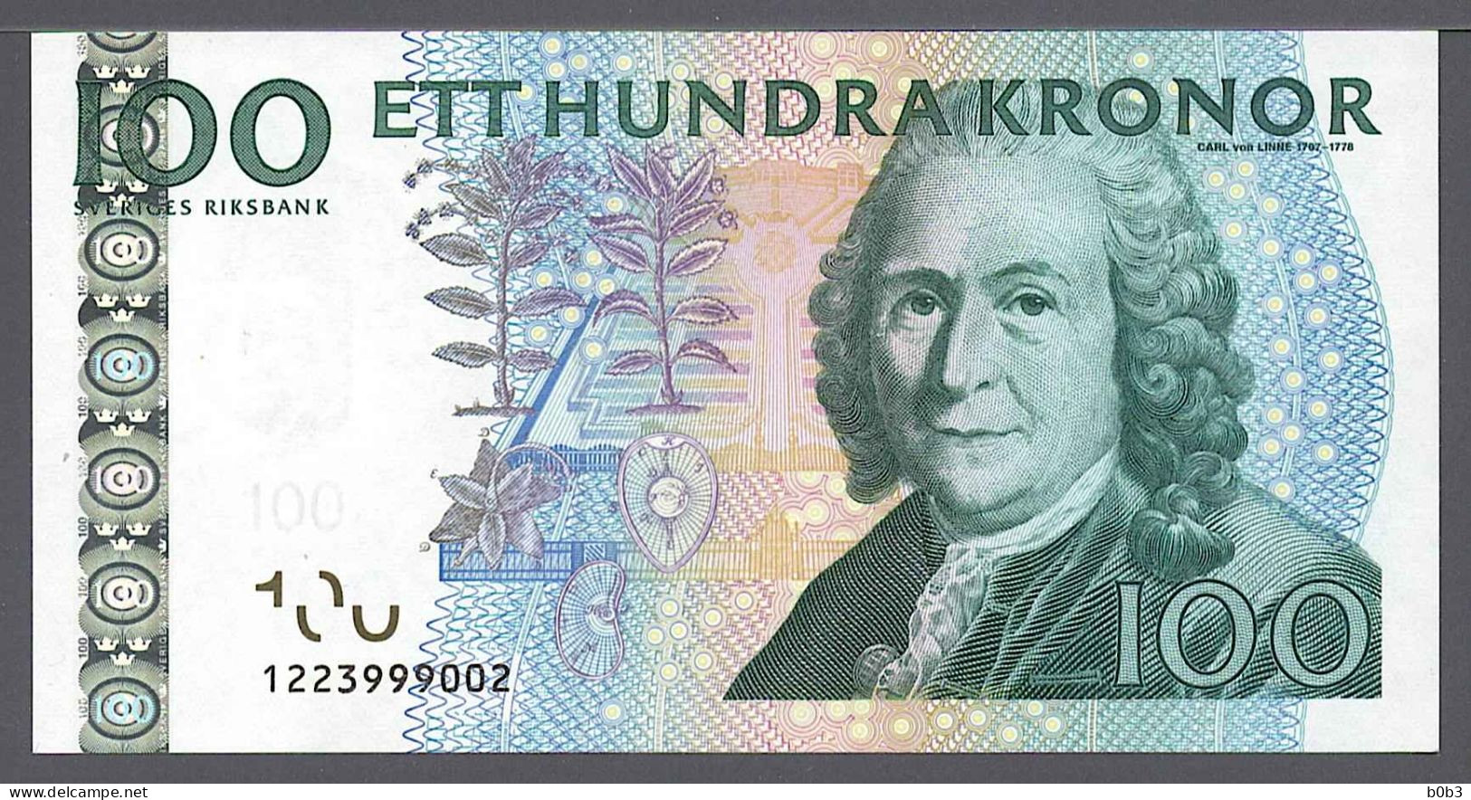 Sweden Svezia Suède Schweden 2001 4 X 100 Kronor AUNC+/-UNC Consecutive Numbers Pick 65a - Schweden