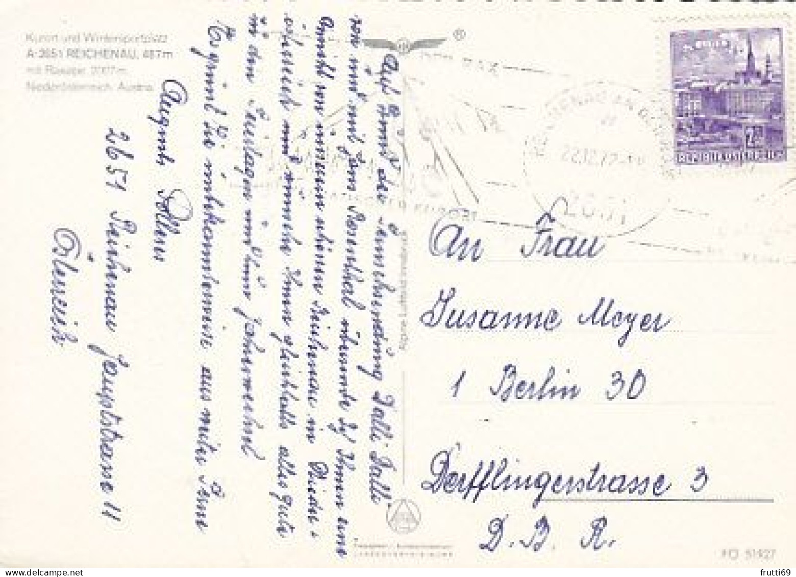 AK 208940 AUSTRIA - Reichenau Mit Raxalpe - Raxgebiet