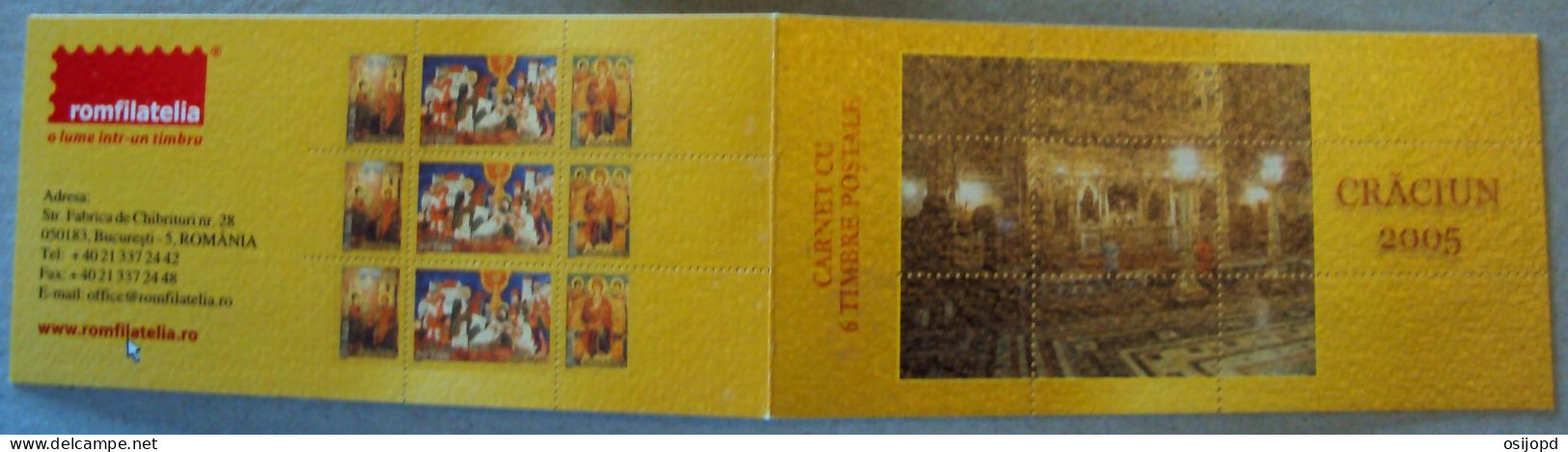 Rumänien, 2005, Weihnachten, MH, 6 Marken, Postfrisch, - Carnets