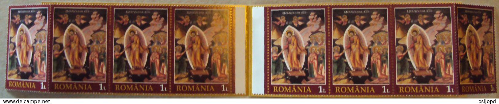 Rumänien, 2014, Ostern, Sondernheft, 8 Marken, Postfrisch, - Booklets