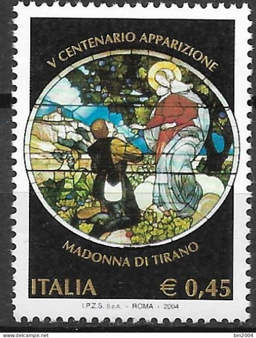 2004 Italien  Mi. 2990**MNH    500. Jahrestag Der Marienerscheinung Von Tirano - 2001-10:  Nuevos
