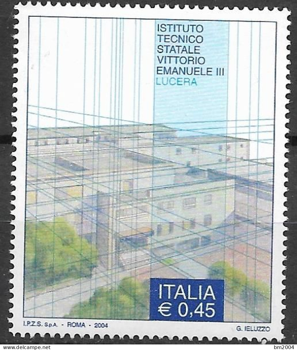 2004 Italien  Mi. 2995**MNH   Staatliche Technische Hochschule „Vittorio Emanuele III“, Lucera - 2001-10:  Nuevos