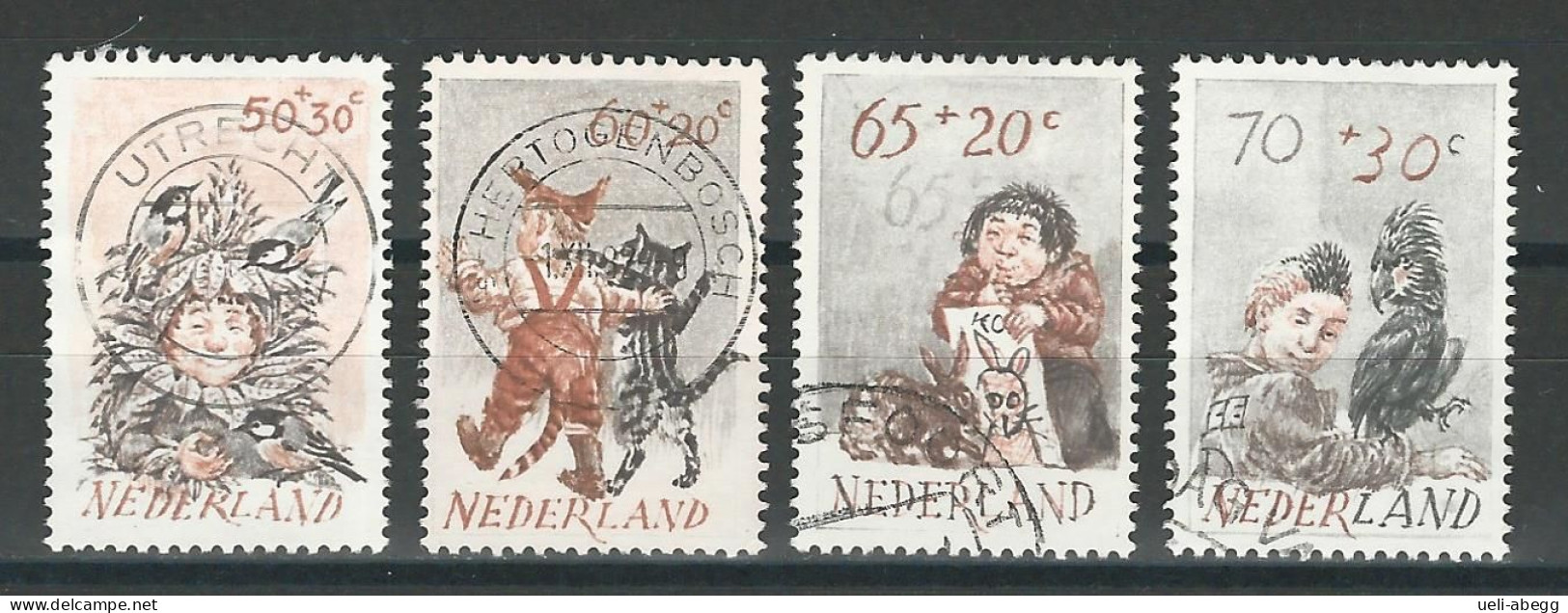 Niederlande NVPH 1275-78 , Mi 1223-26 O - Used Stamps
