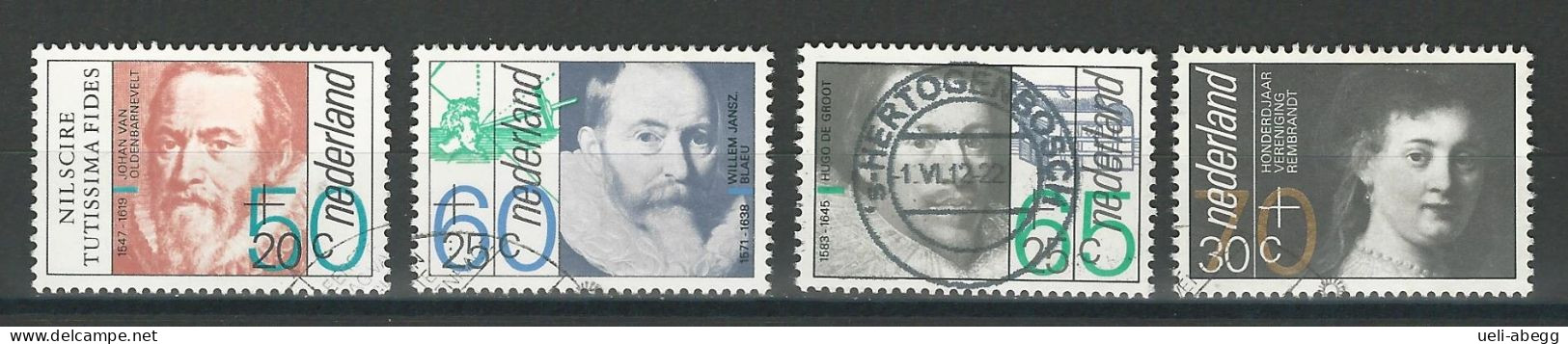 Niederlande NVPH 1281-84 , Mi 1228-31 O - Usados