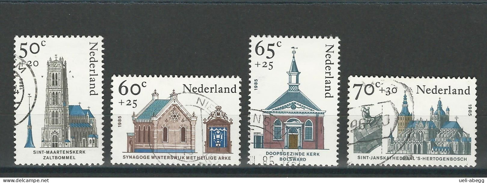 Niederlande NVPH 1324-27, Mi 1266-69A O - Oblitérés