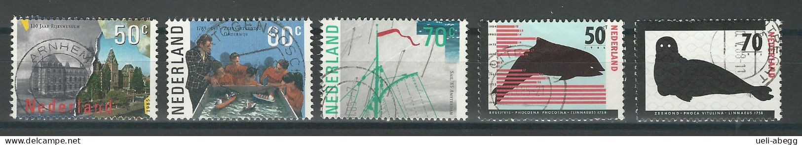 Niederlande NVPH 1335-39, Mi 1276-80 O - Gebraucht