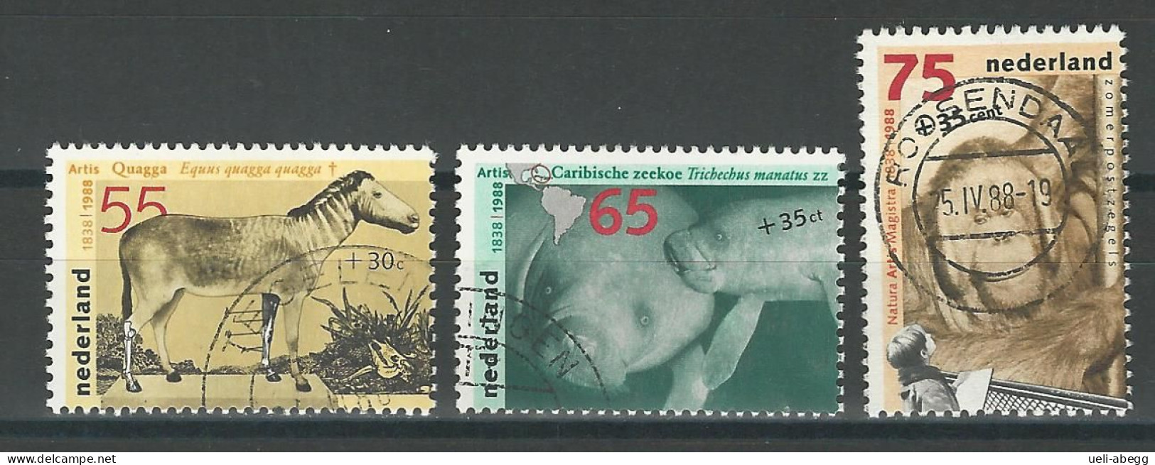 Niederlande NVPH 1399-1401, Mi 1339-41A O - Used Stamps