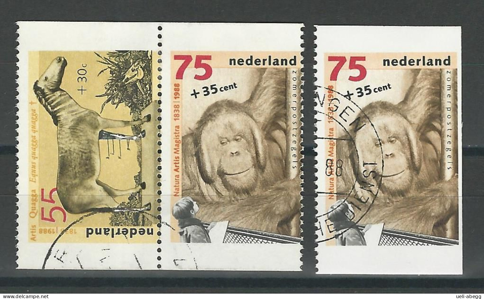 Niederlande NVPH 1402a-c, Mi 1339/41C-E O - Used Stamps