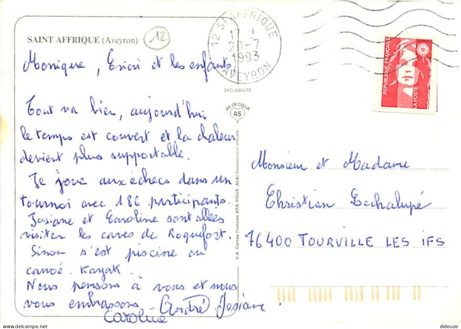 12 - Saint Afrique - Multivues - Chevaux - Chèvres - CPM - Voir Scans Recto-Verso - Saint Affrique