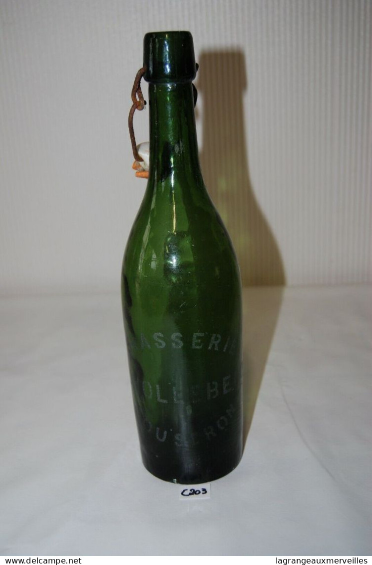 C203 Bouteille - Brasserie Hollebecq Mouscron Lodelinsart - Bier