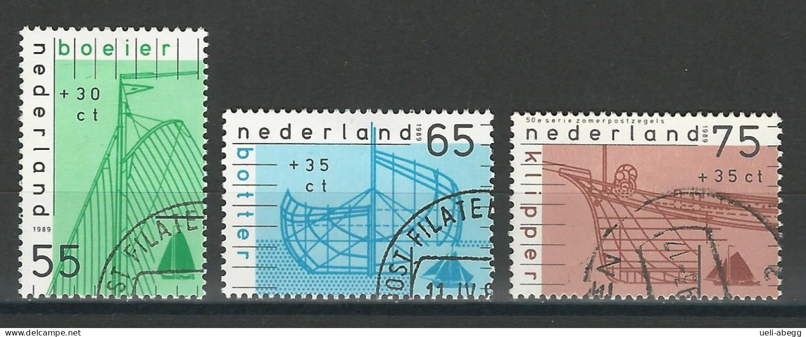 Niederlande NVPH 1424-26, Mi 1361-63A O - Gebraucht