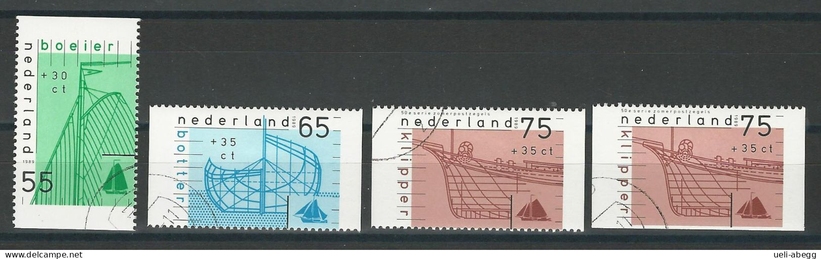 Niederlande NVPH 1427a-d, Mi 1361-63C-E O - Usati