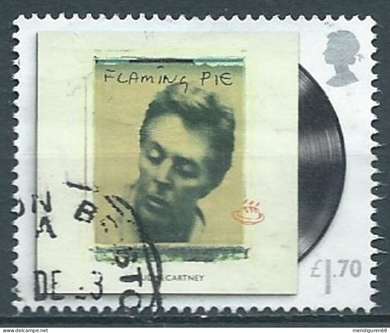 GROSSBRITANNIEN GRANDE BRETAGNE GB 2021 MUSIC GIANTS V PAUL MCCARTNEY: FLAMING PIE (1997) £1.70 SG 4522 MI 4772 YT 5186 - Usados