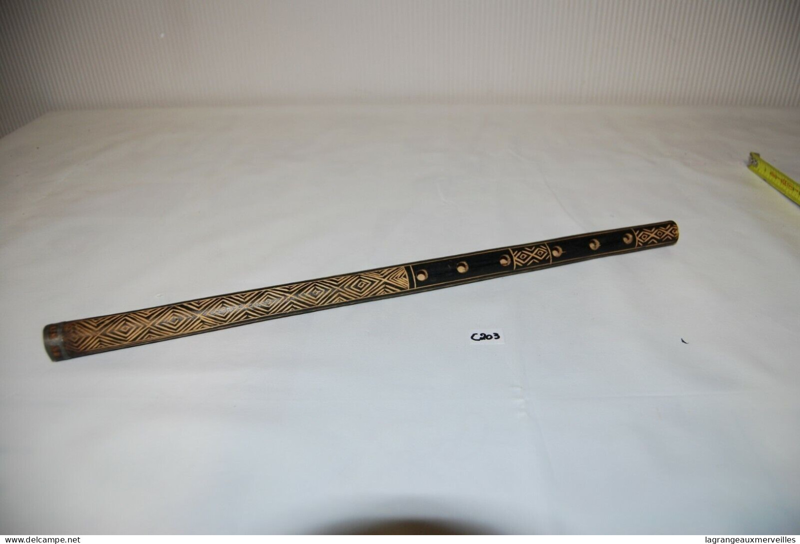 C203 Ancien Flûte à Bloc - Pays De L'est - Instrument De Musique - Musical Instruments