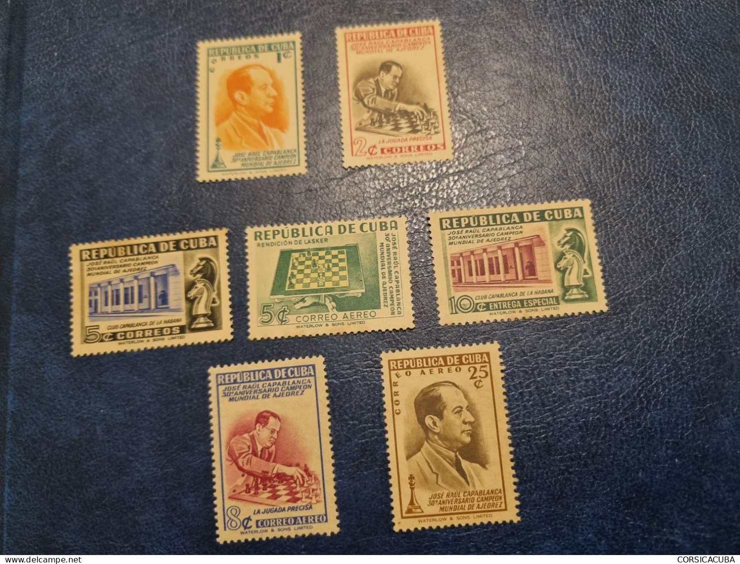 CUBA  NEUF  1951   JOSE  RAUL  CAPABLANCA  //  PARFAIT  ETAT  //  1er  CHOIX  // - Unused Stamps