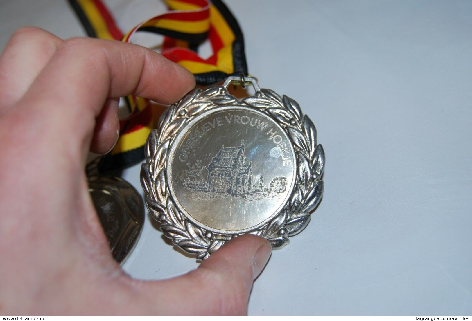 C203 2 Médailles Commémorative - Souvenir - Oggetti 'Ricordo Di'